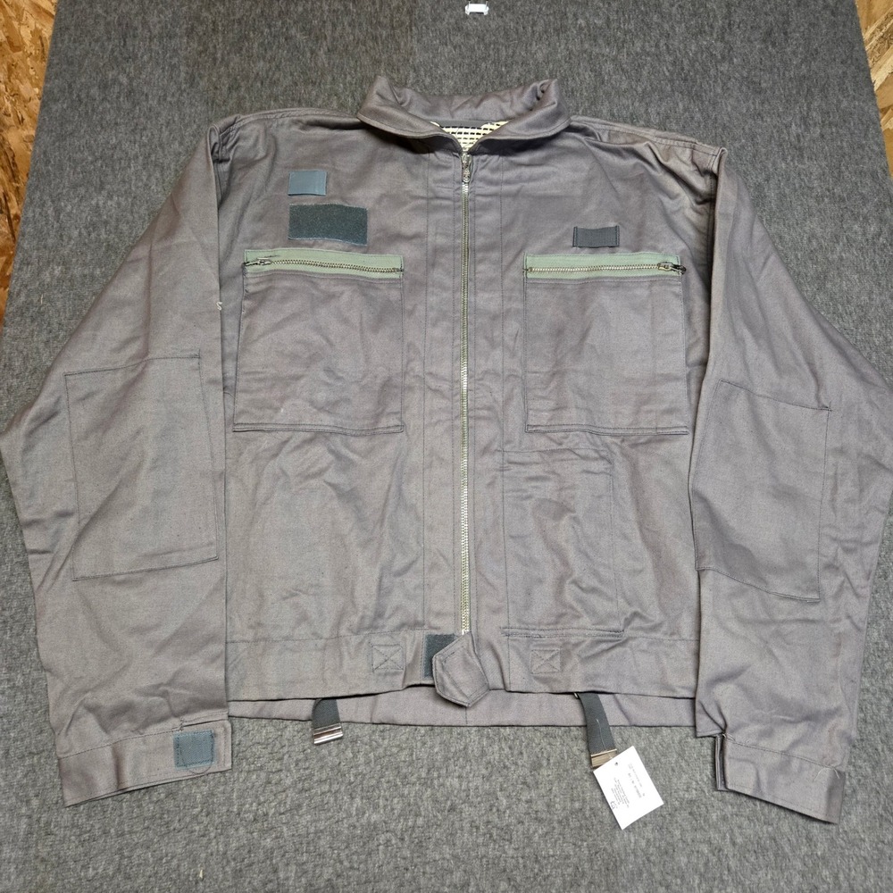Vintage 90s Czechoslovak Air Force Summer Flight Pilot Jacket XL WICO Utility